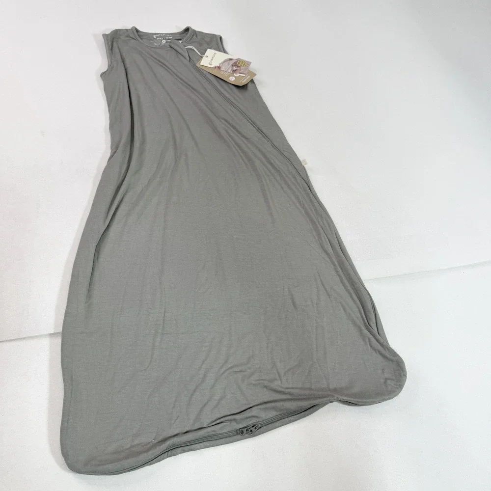 Gunamuna Sleep Bag Baby 24-36M Gray 0.5 TOG Bamboo Viscose Wearable Blanket
